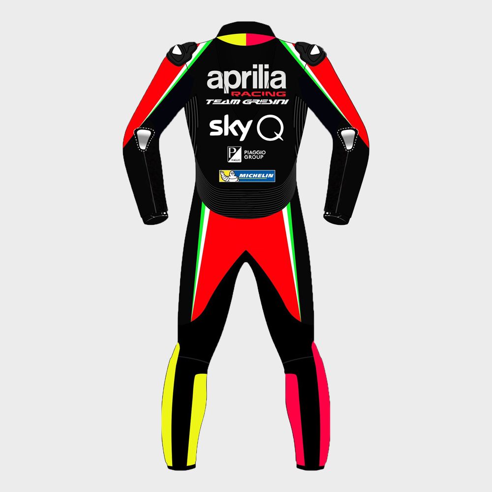Aleix Espargaro Aprilia Motorbike Suit - Image 2