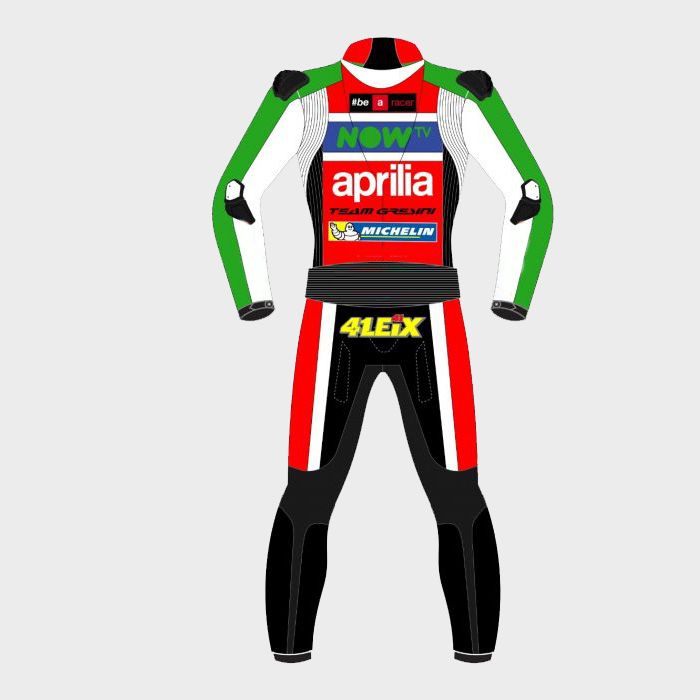 Aleix Espargaro Motogp Aprilia Suit 2017 Aprilia Racing Suit - Image 2