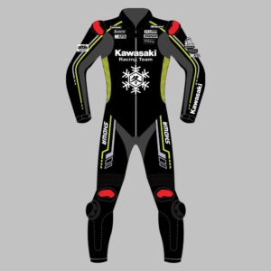Alex Lowes Kawasaki Leather Suit Winter Test 2023