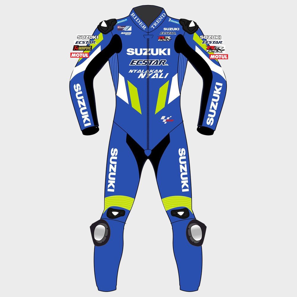 Alex Rins Suzuki Motorbike Leather Suit