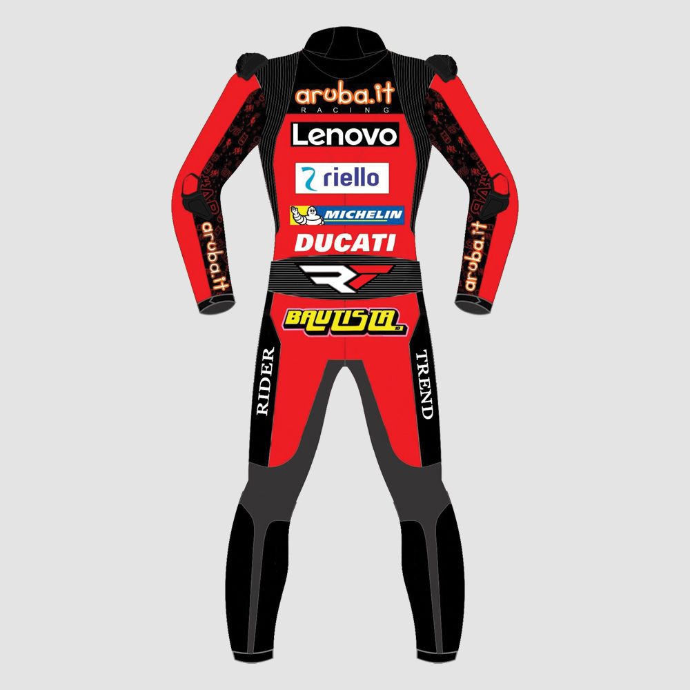 Alvaro Bautista Ducati WSBK Sports Bike Suit 2022 - Image 2
