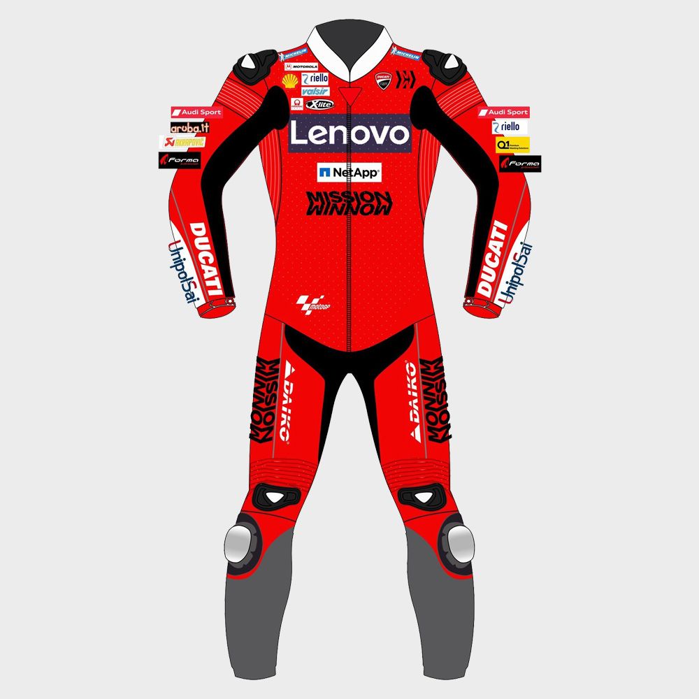 Andrea Dovizioso Ducati Motorbike Suit 2020