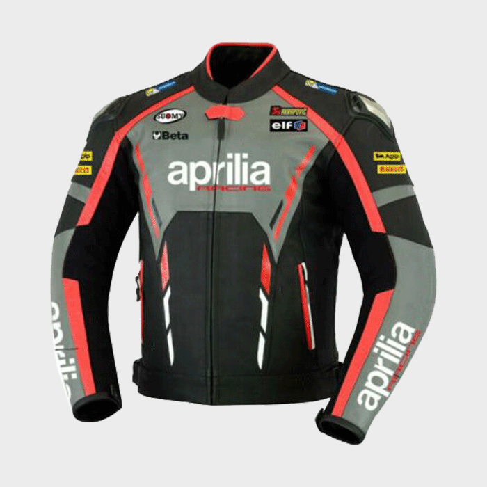 Aprilia Motorbike Leather Jacket