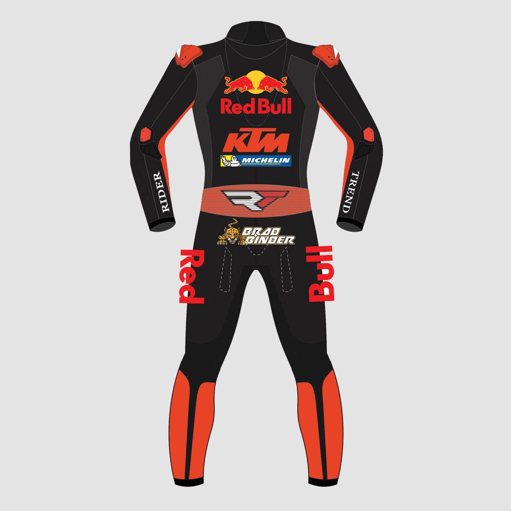 Brad Binder KTM Red Bull Motorcycle Leather Suit MotoGP 2022 - Image 2