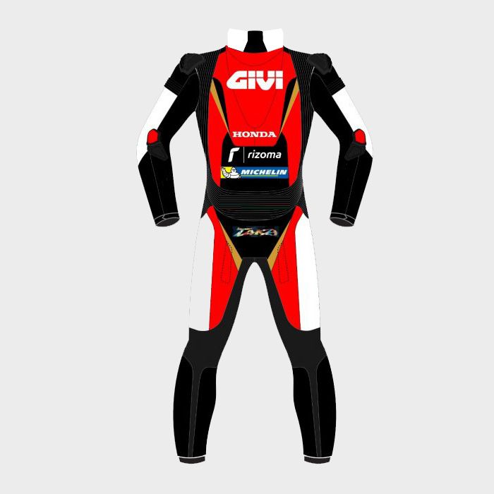 Cal Crutchlow LCR Honda 2019 Motogp Leather Suit - Image 2