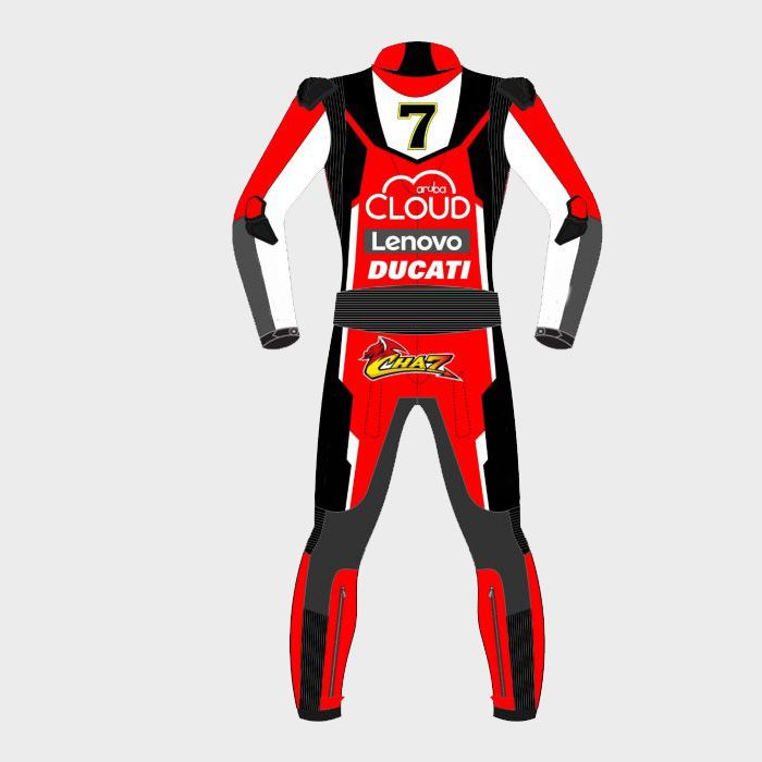 Chaz Davie Ducati Riding Suit WSBK 2020 - Image 2