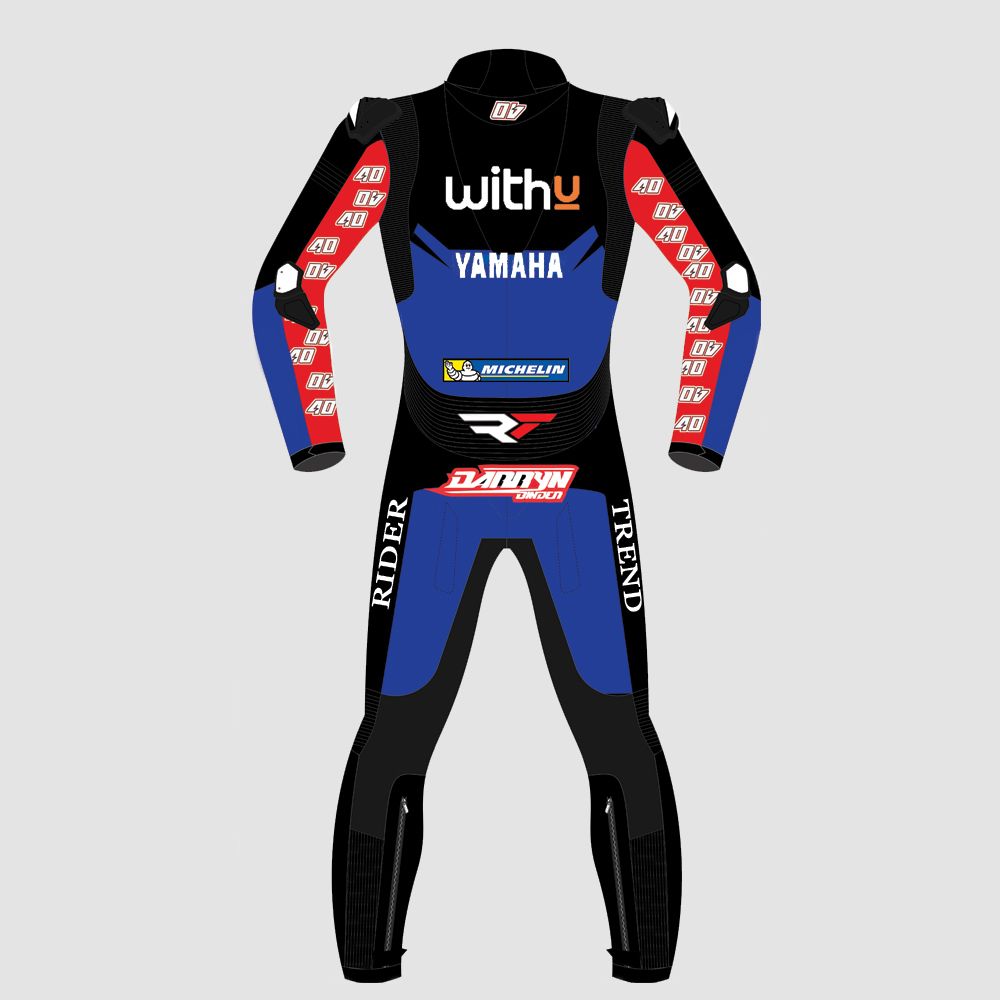 Darryn Binder Yamaha MotoGP Suit 2022 - Image 2