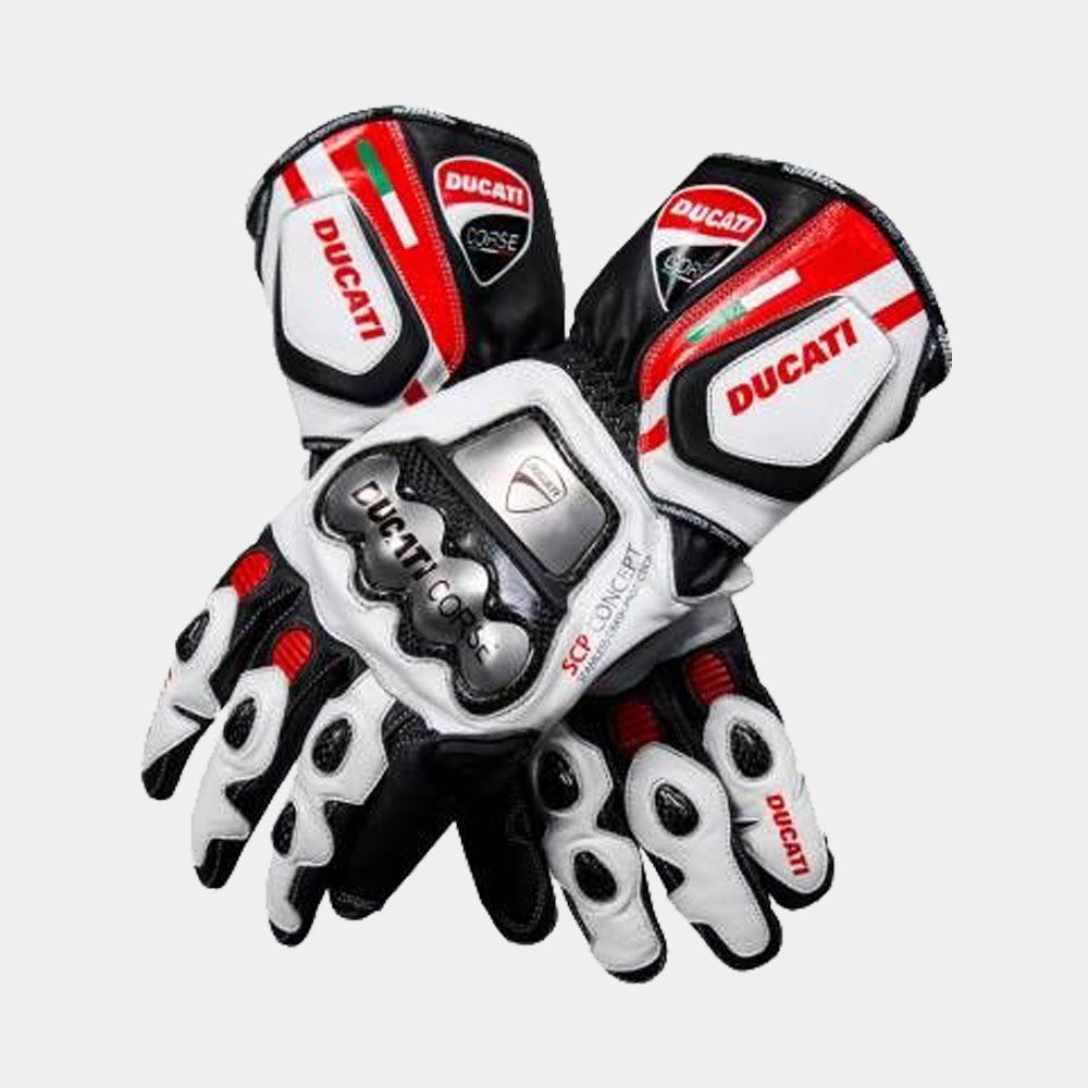 Ducati Leather Gloves - Image 2