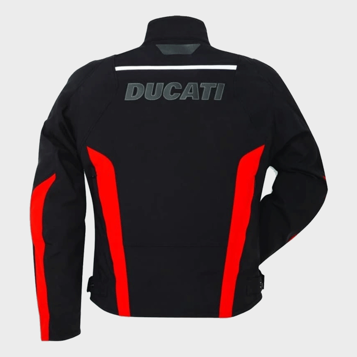 Ducati Motorbike Leather Jacket - Image 2