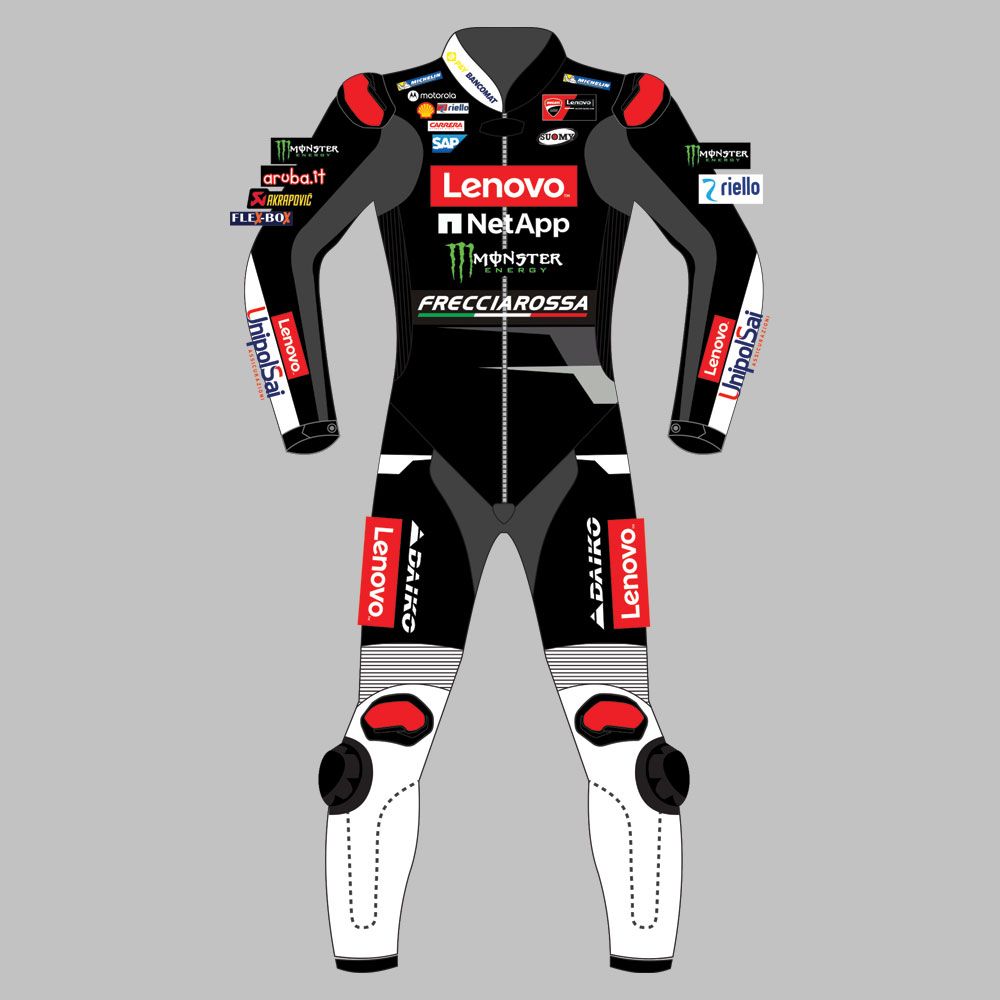 Francesco Bagnaia Ducati Suit Winter Test 2023