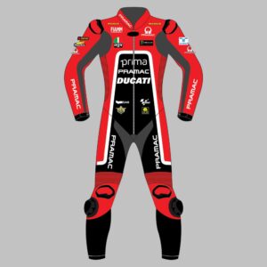 Franco Morbidelli Ducati Motorcycle Leather Suit British GP 2024