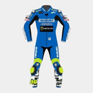 Joan Mir Suzuki Motorcycle MotoGP Leather Suit 2021