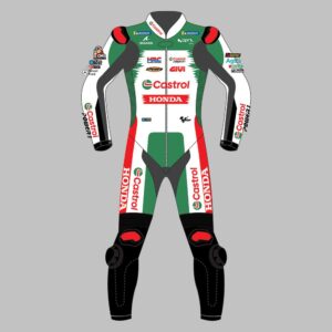 Johann Zarco Honda Castrol Suit Leather MotoGP 2024