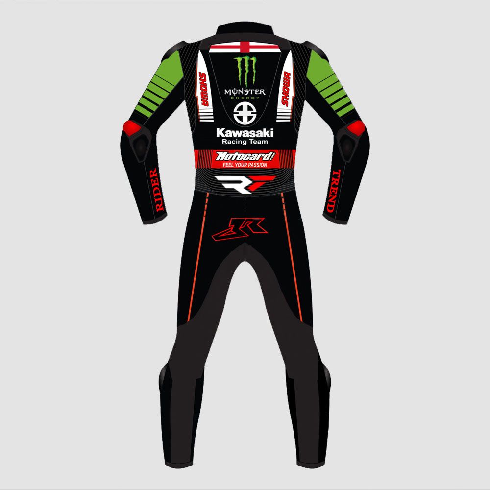 Alex Lowes Kawasaki Leather Suit WSBK 2024 - Image 2