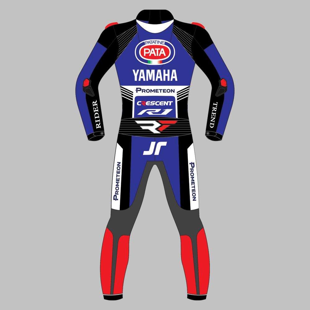 Jonathan Rea Yamaha Racing Leather Suit WSBK 2024 - Image 2