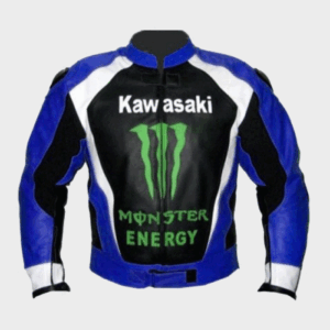 Kawasaki Monster Energy Leather Jacket