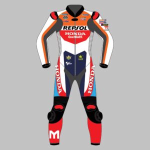 Luca Marini Honda Repsol Motorcycle Suit MotoGP 2024