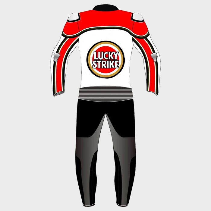 Lucky Strike Motorcycle Leather Suit - Image 2