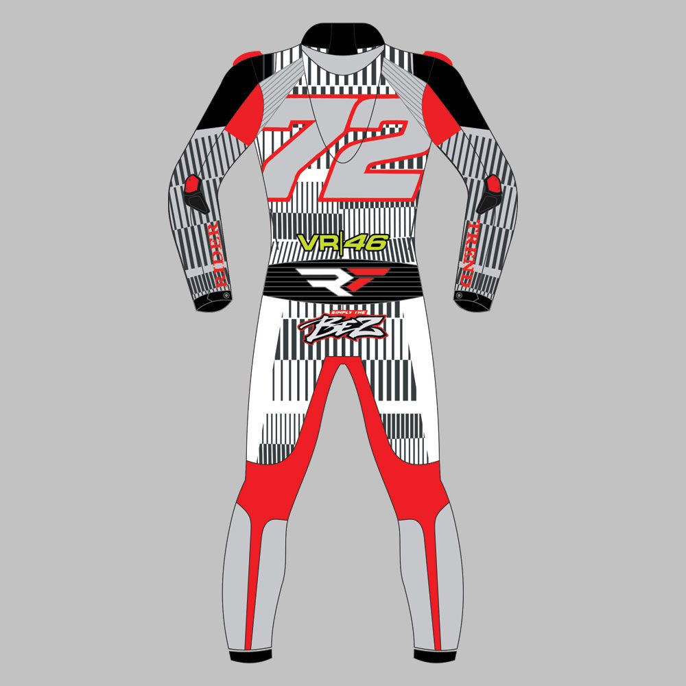 Marco Bezzecchi Motorcycle Leather Suit MotoGP 2024 - Image 2