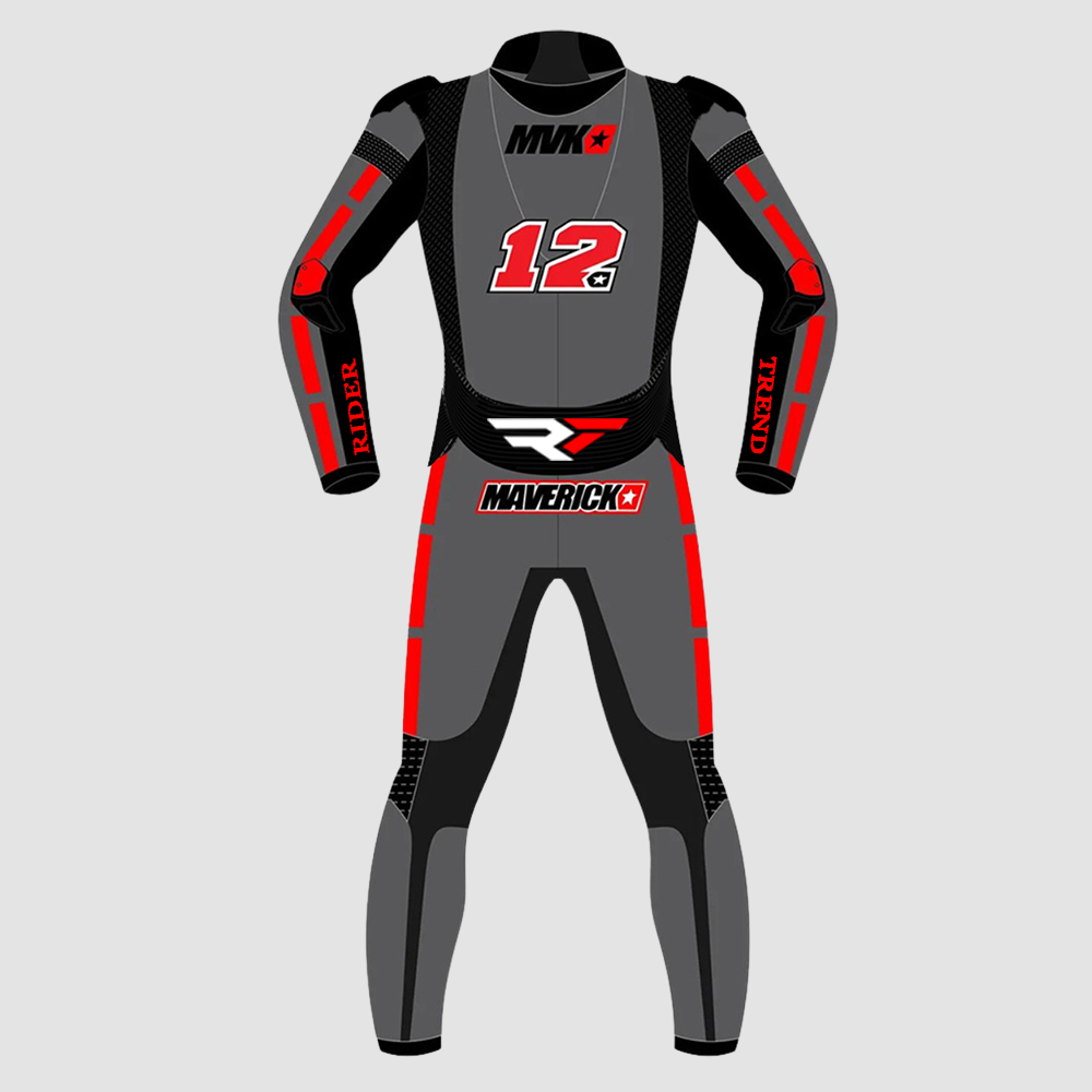 Maverick Vinales Winter Test 2023 Aprilia Race Suit - Image 2