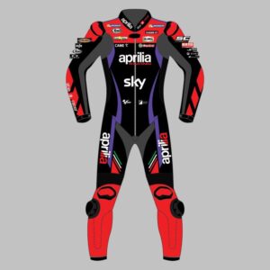 Maverick Vinales Aprilia Motorbike Suit MotoGP 2024