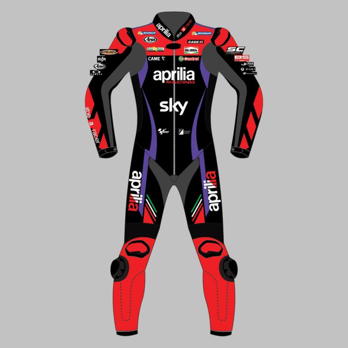 Maverick Vinales Aprilia Motorbike Suit MotoGP 2024