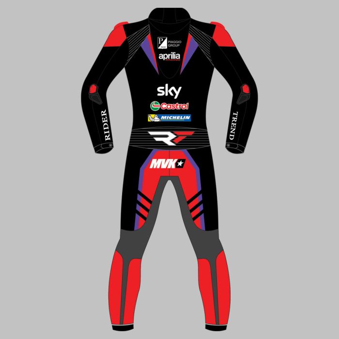 Maverick Vinales Aprilia Motorbike Suit MotoGP 2024 - Image 2