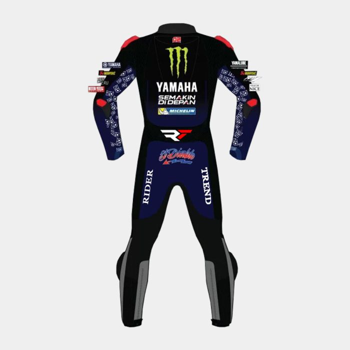 Fabio Quartararo Monster Energy Race Suit MotoGP 2021 - Image 2