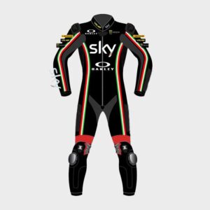 Sky Motorcycle Leather Suit 2017