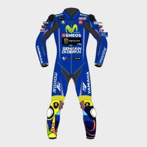 Yamaha Valentino Rossi 2017 Model Leather Suit Blue