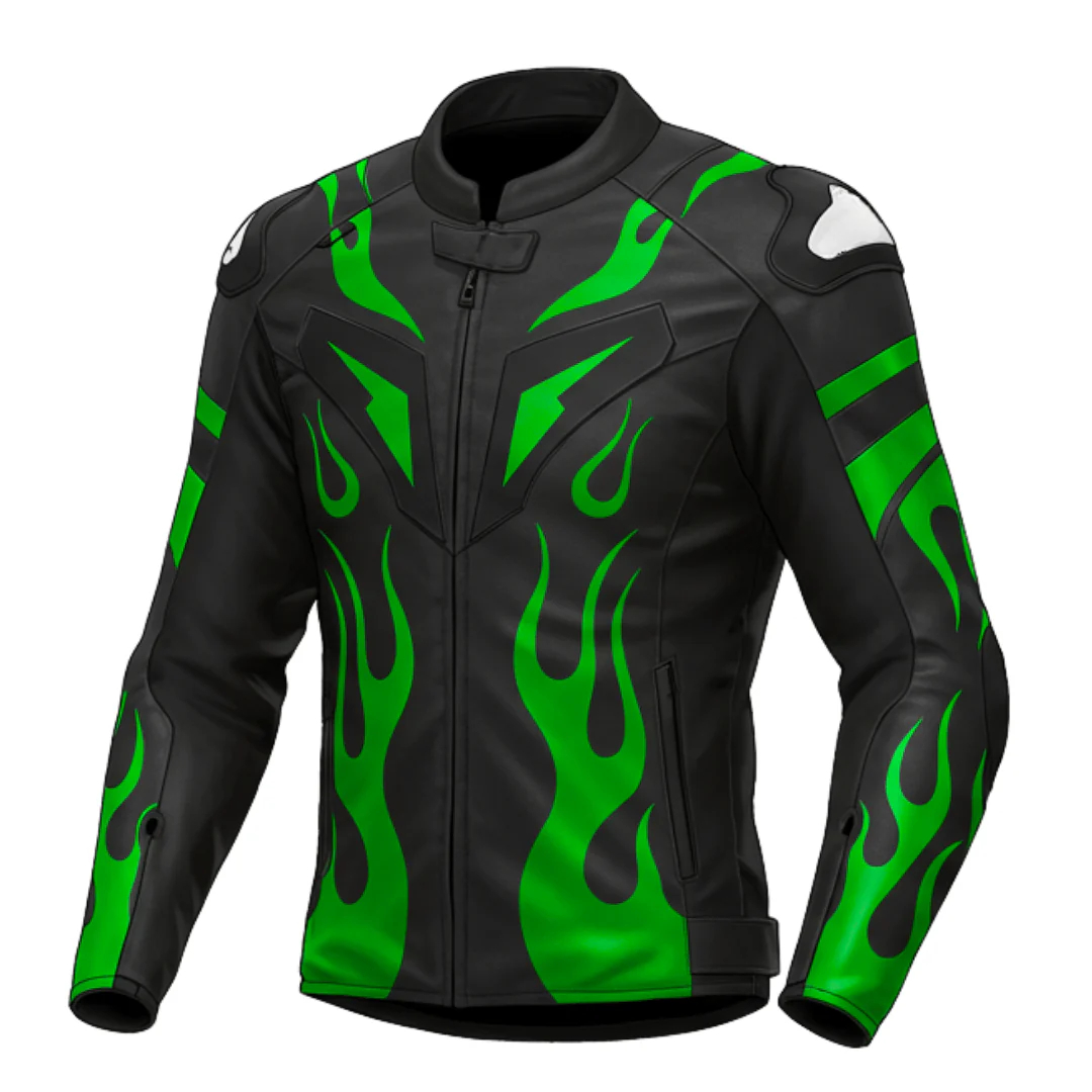 Custom Biker Leather Jacket